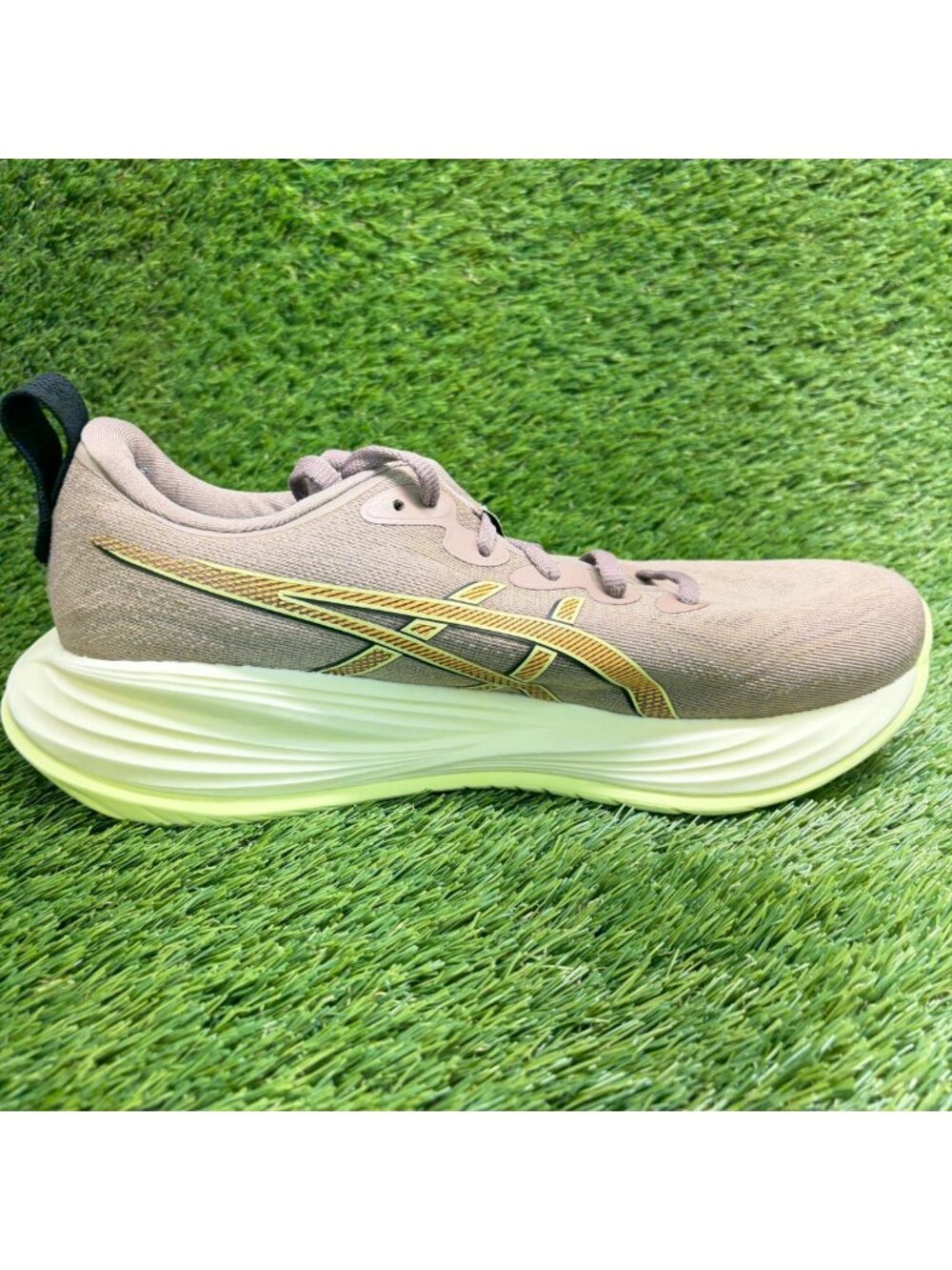 Asics Gel Cumulus 27 Mens Size 8.5 Taupe Gray Athletic Running Shoes Sneakers - Picture 4 of 10